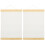 2Pcs Multi Color Canvas Sheets with Wooden Frame for DIY Painting Use 4