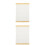2Pcs Multi Color Canvas Sheets with Wooden Frame for DIY Painting Use 7
