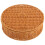 2Pcs Large Capacity Plastic Iron Woven Baskets with Lid Light Brown 2