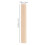 1Pack Wood Hand Rollers for Baking and Crafting Cylindrical Beige 2