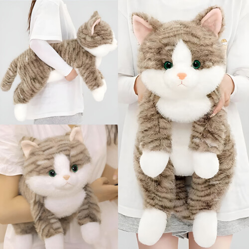 Gewichtetes Katzenplüschtier, 48 cm, 900 g 2