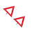 4Pcs Car Emergency Foldable Reflective Triangular Warning Signs in Red 10