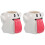 2Pcs Cute Cartoon Ghost Mug Halloween Themed White Ceramic Cup 4