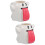 2Pcs Cute Cartoon Ghost Mug Halloween Themed White Ceramic Cup 9