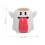 2Pcs Cute Cartoon Ghost Mug Halloween Themed White Ceramic Cup 10