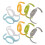30Pcs PP Bottle Grip Handles Replacement for Baby Bottles 2