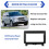 Fáscia de Quadro de Carro de 9 Polegadas para   Sport 05-13 Android MP5 Unidade Principal Painel Painel Acabamento LHD 5