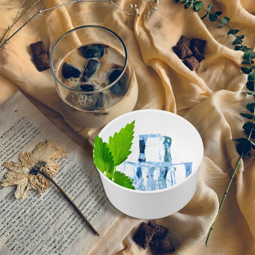 OUNONA Συμπαγές Καλούπι Παγωτού ABS με Καπάκι - Λεία Επιφάνεια και Χωρίς Γρεζίσματα, 2