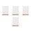 4Pcs Acrylic Table Sign Holders with Stable Wood Base for Menu Display 5