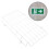 2Pcs White Metal Wire Guard for Emergency Light and Exit Signs 11
