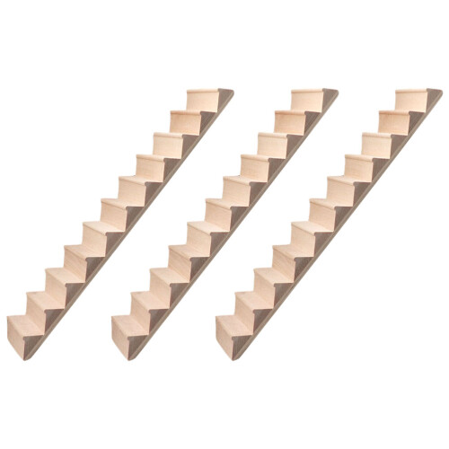 6St Ungeverfde Leuning Beige Poppenhuis 2