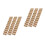 6St Ungeverfde Leuning Beige Poppenhuis 6