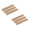 6St Ungeverfde Leuning Beige Poppenhuis 10