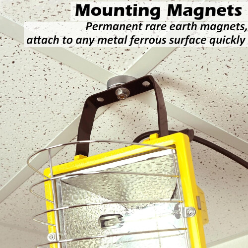 Neodym-Topfmagnete, M8-Gewinde, 100 lb, 2er-Pack 1