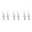 6Pcs Unisex Silver Titanium Cross Necklace Urn Pendant Ashes Keepsake 8