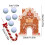 Set da golf natalizio - Percorso portatile da 8 pezzi 3