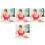 4Pcs Versatile Baroque Glass Essential Oil Diffuser Necklace Gift 7