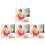 4Pcs Versatile Baroque Glass Essential Oil Diffuser Necklace Gift 8