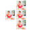 4Pcs Versatile Baroque Glass Essential Oil Diffuser Necklace Gift 9