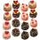 125Pcs Realistic Small Cake Models Resin Assorted DIY Cake Decor Gifts 2