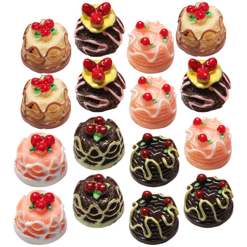 125Pcs Realistic Small Cake Models Resin Assorted DIY Cake Decor Gifts 1