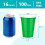 100Green 16oz Einweg-Plastikbecher 2