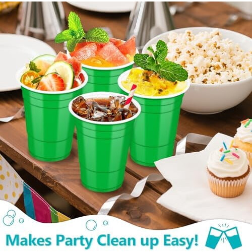 100Green 16oz Einweg-Plastikbecher 2
