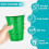 100Green 16oz Einweg-Plastikbecher 5
