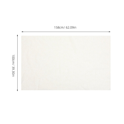 Υλικό καπέλου αμπαζούρ από μπεζ λινάρι 158x100cm 1
