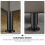 Ibasenice Cabinet Feet Black Expandable 2 pcs 6