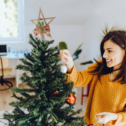 Five-Pointed Star Christmas Tree Topper 2