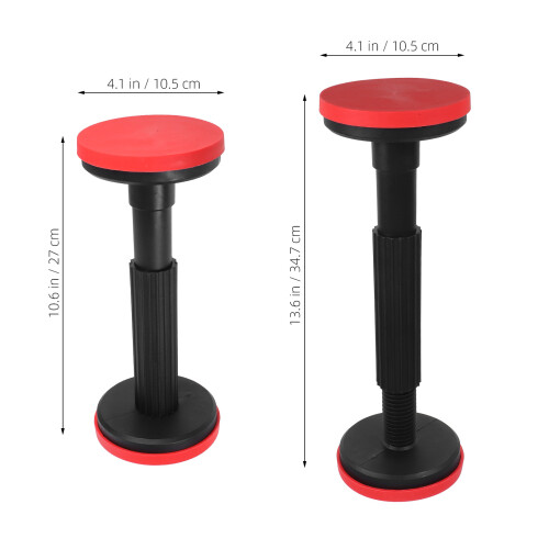 WHAMVOX2pcs Ρυθμιζόμενο τηλεσκοπικό εργαλείο στήριξης για ντουλάπι, καναπέ, νεροχύτη, 1