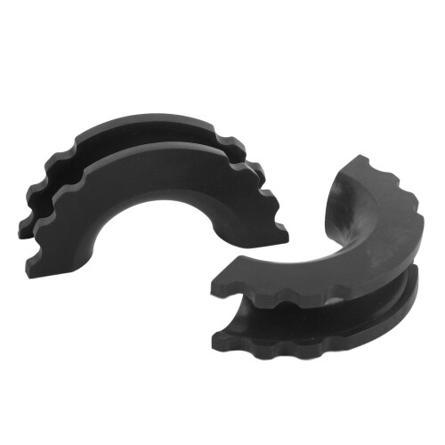 D-Ring-Schäkel-Isolator-Kit, 3/4-Zoll, Schwarz