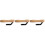 3Pcs Steam Iron Handle Wood Grip Chocolate Color Replacement Accessory 6