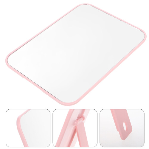FRCOLOR compacte handspiegel voor op het bureau, 1x