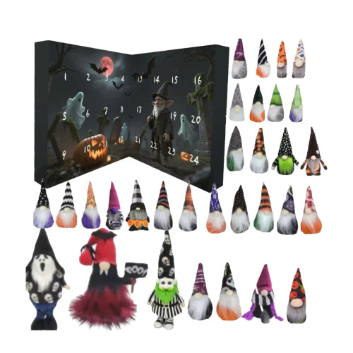 Halloween kabouter adventskalender 2025 – 24 dagen