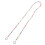 3Pcs Versatile Acrylic Purse Strap Chains Heart Accent 2