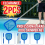Pond Skimmer Net with Telescopic Aluminum Pole (2 Pack) 1