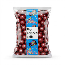 1kg Aniseed Balls Traditional Boiled Sweets Bulk Sharing Bag Krazy Kandi