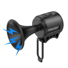 Elektrische Fahrradhupe, 120 dB elektronische Fahrradklingel mit 300 mAh Knopfzelle, wasserdicht nach IPX4, laute Fahrradklingel für