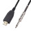 USB-guitarkabel, 6,35 mm mono-han til USB-han-interfaceadapter til elektrisk guitar, bærbar computerindspilning og sang 1