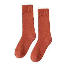 Șosete de iarnă unisex, șosete groase de iarnă, 1 pereche, unisex, tricotate, cu tub mediu, groase, de pluș, calde, absorbante de transpirație,