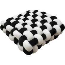 Knudepudesæt – Flannel gulvhynder, 33x30 cm og