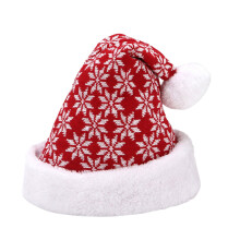 Christmas Elk & Snowflake Hat, Flannel, 30x40cm