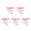 5Pcs Multi Color Plastic Nail Art Practice Sticks for Manicure 8
