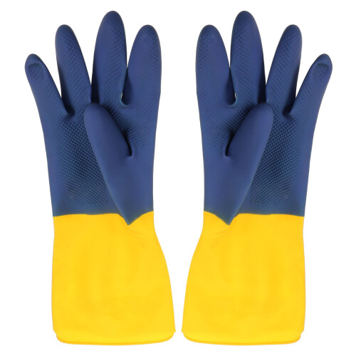 1 paio multicolore per lavoro, protezione e giardinaggio 12,58 x 4,91 x 0,59 pollici