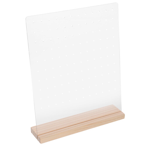 Βάση επίδειξης σκουλαρικιών OUNONA, κρεμαστή βάση επίδειξης σκουλαρικιών, ακρυλική