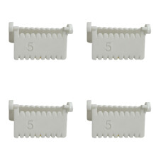 Edge Stitch Lock & Sewing Gauge Set (2/3/4/5mm) – Clip-On Guide for Precise Hemming, Quilting, Straight Seams