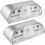 Door Light with Motion Sensor and 4 LED Bulbs (2 Pack) 1