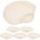 6-Piece PP Dumpling Plate with Sauce Compartment 1